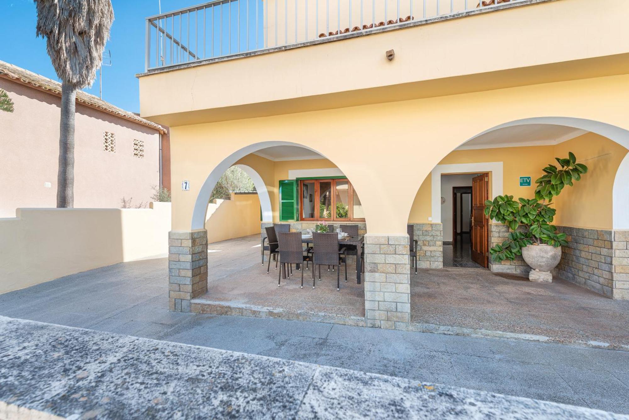 Tradicional Villa Calamar 7 Portocolom  Exterior photo